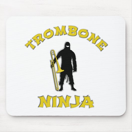 Trombone Ninja Muismat (Voorkant)