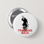 Trombone Ninja Ronde Button 5,7 Cm (Voorkant /achterkant)
