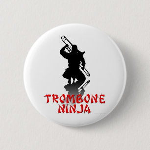 Trombone Ninja Ronde Button 5,7 Cm