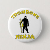 Trombone Ninja Ronde Button 5,7 Cm (Voorkant)
