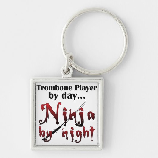 Trombone Ninja Sleutelhanger (Voorkant)