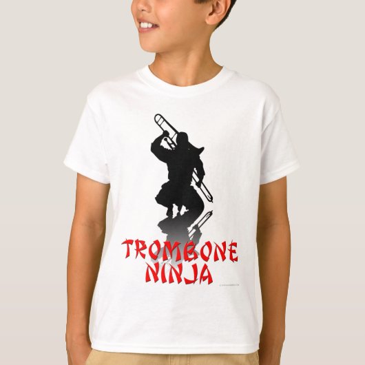 Trombone Ninja T-shirt (Voorkant)