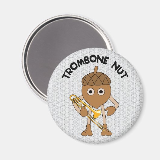 Trombone Nut Magneet (Voorkant / Achterkant)