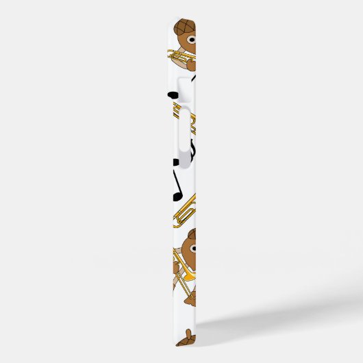 Trombone Nut Muzieknoten Case-Mate iPhone Case (Achterkant / Links)