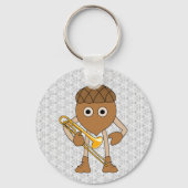 Trombone Nut Sleutelhanger (Voorkant)