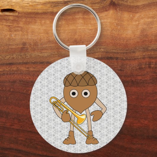 Trombone Nut Sleutelhanger (Voorkant)