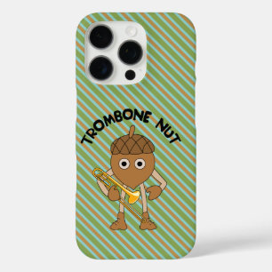 Trombone Nut Text iPhone 16 Pro Hoesje