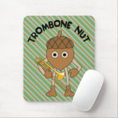 Trombone Nut Text Muismat (Met muis)