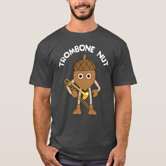 Trombone Nut Text T-shirt (Voorkant)