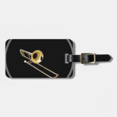 "Trombone"-ontwerpcadeaus en -producten Bagagelabel (Voorkant horizontaal)