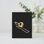 "Trombone"-ontwerpcadeaus en -producten Briefkaart (Staand voorkant)