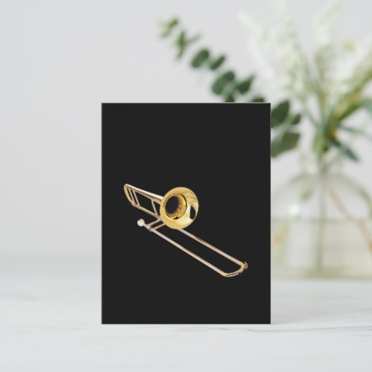 "Trombone"-ontwerpcadeaus en -producten Briefkaart (Staand voorkant)