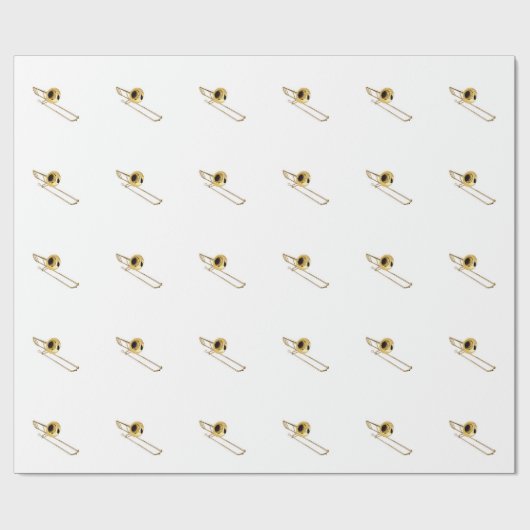 "Trombone"-ontwerpcadeaus en -producten Cadeaupapier (Vlak)