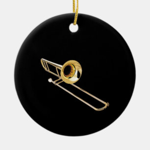 "Trombone"-ontwerpcadeaus en -producten Keramisch Ornament