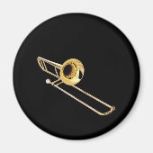 "Trombone"-ontwerpcadeaus en -producten Magneet (Voorkant)
