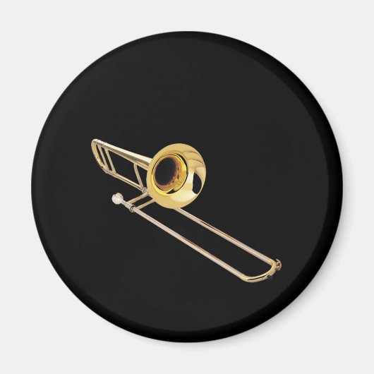 "Trombone"-ontwerpcadeaus en -producten Magneet (Voorkant)