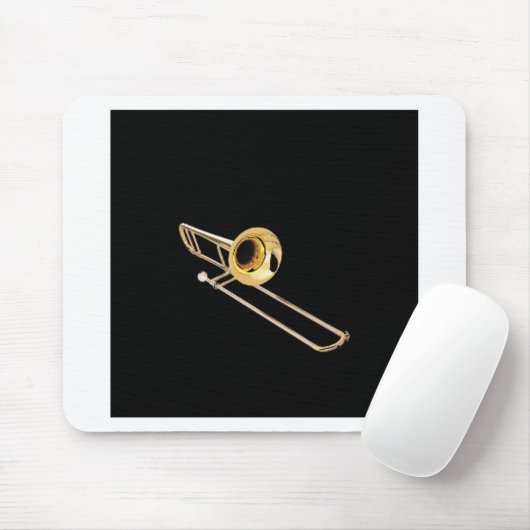 "Trombone"-ontwerpcadeaus en -producten Muismat (Met muis)