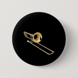 "Trombone"-ontwerpcadeaus en -producten Ronde Button 5,7 Cm