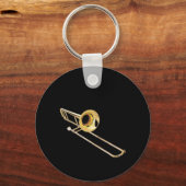 "Trombone"-ontwerpcadeaus en -producten Sleutelhanger (Voorkant)