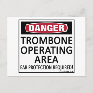 Trombone-operatiegebied Briefkaart