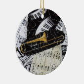 Trombone Ornament (Rechts)