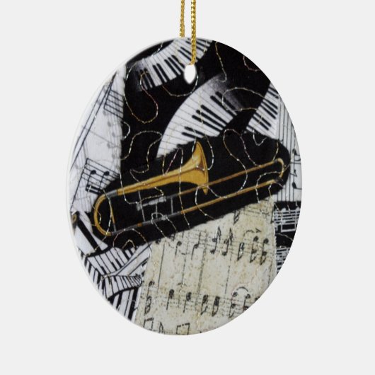 Trombone Ornament (Rechts)
