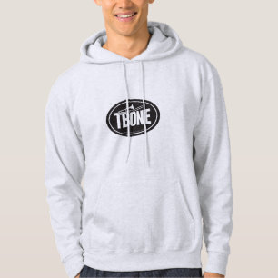 Trombone Oval-Sticker Shirt (donker)