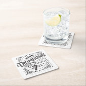  Trombone Papier Onderzetters (Insitu)