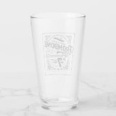 trombone pint glas - Nieuw! (Achterkant)