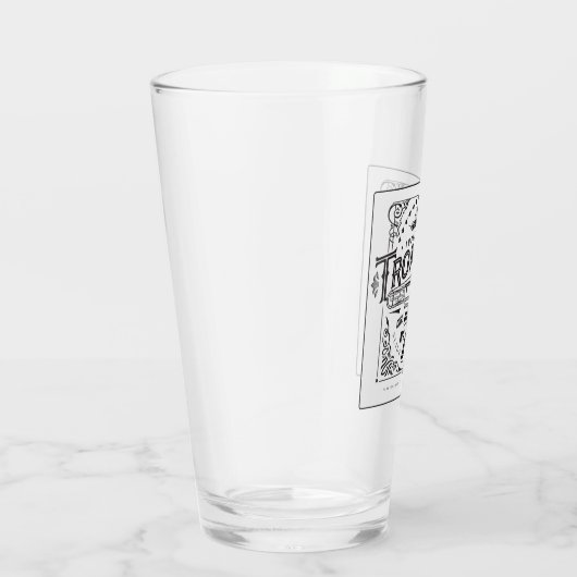 trombone pint glas - Nieuw! (Rechts)