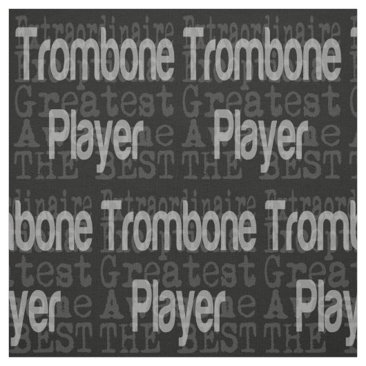 Trombone Player Extraordinaire Stof (Swatch)