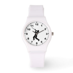 "Trombone Player"-ontwerp polshorloges Horloge