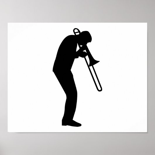 Trombone Player Poster (Voorkant)