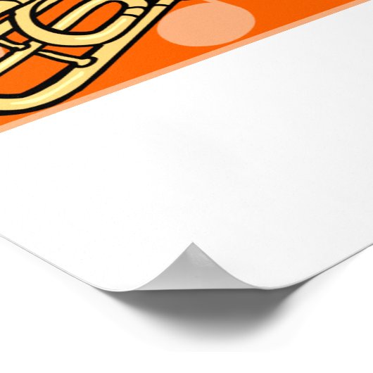 Trombone Poster (Hoek)