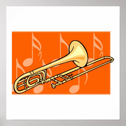 Trombone Poster (Voorkant)