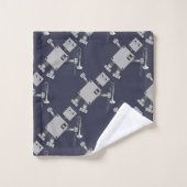 Trombone Robot Bad Handdoek (Wasdoekje)