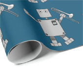 Trombone Robot Cadeaupapier (Rol Hoek)