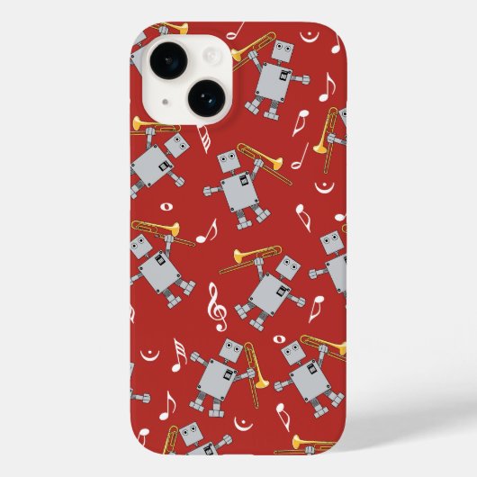 Trombone Robot Case-Mate iPhone Case (Achterkant)