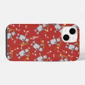 Trombone Robot iPhone Hoesje (Achterkant horizontaal)