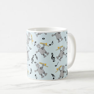 Trombone Robot Koffiemok