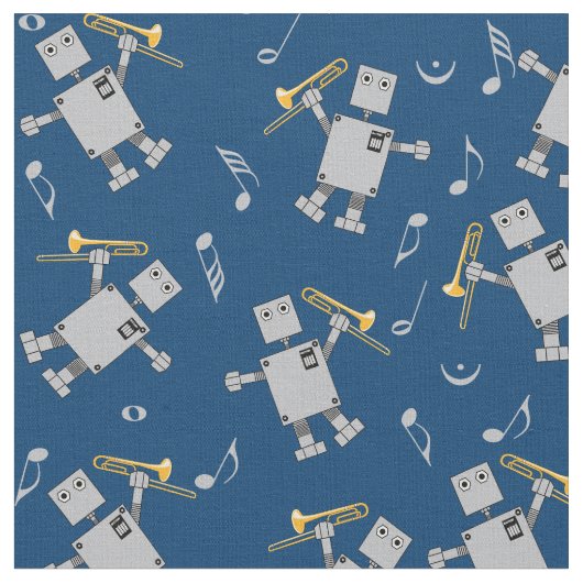 Trombone Robot Stof (Close Up)