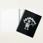 Trombone Robot Wit Tekst Planner (Display)