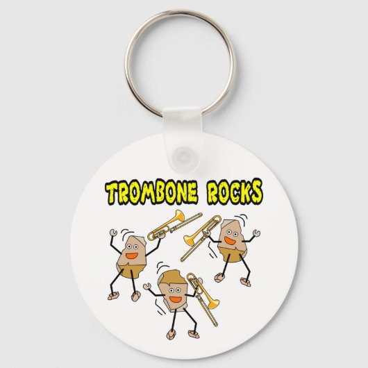 Trombone Rocks Sleutelhanger (Voorkant)