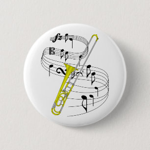 Trombone Ronde Button 5,7 Cm