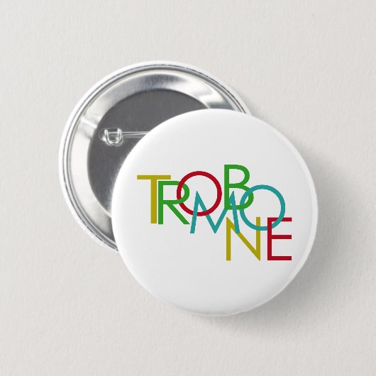Trombone Ronde Button 5,7 Cm (Voorkant /achterkant)