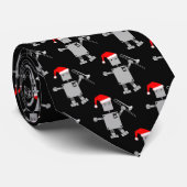 Trombone Santa Hat Robot Stropdas (Opgerold)