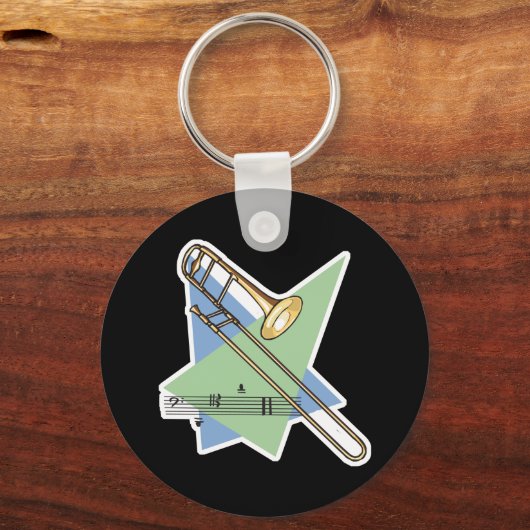 trombone sleutelhanger (Voorkant)