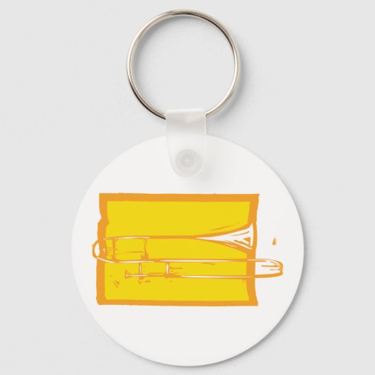 Trombone Sleutelhanger (Achterkant)