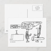 Trombone Smuggling Briefkaart (Voorkant / Achterkant)