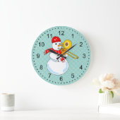 Trombone Snowman Grote Klok (Huis)